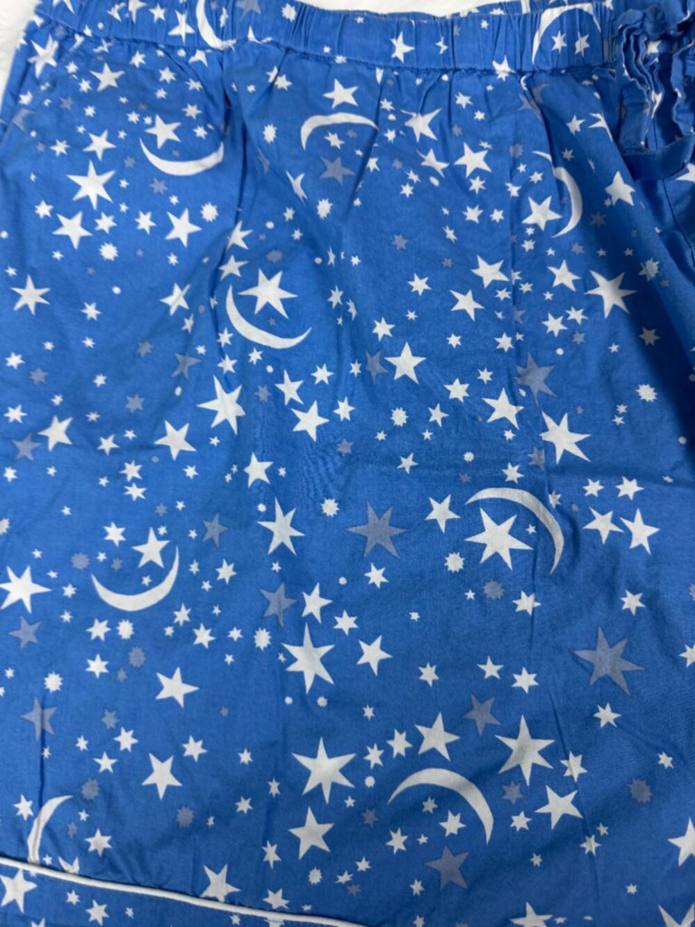 Printfresh 6X Blue and White Stars PJ shorts 0109 - Picture 2 of 4